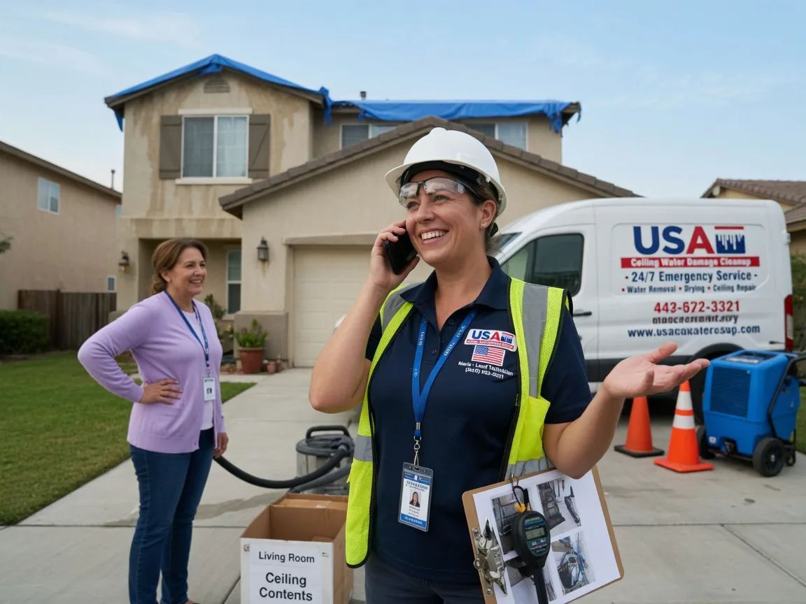 Ceiling Water Damage Restoration Cloverdale, OH FAQs